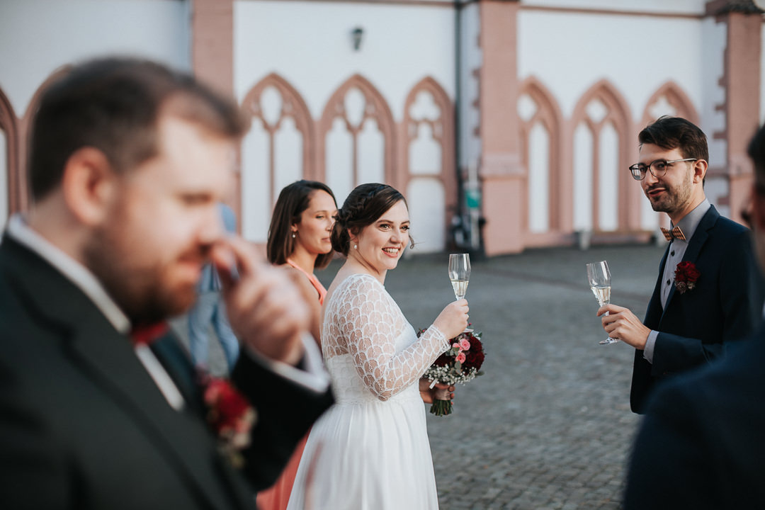 Braut Hochzeit Kloster Eberbach